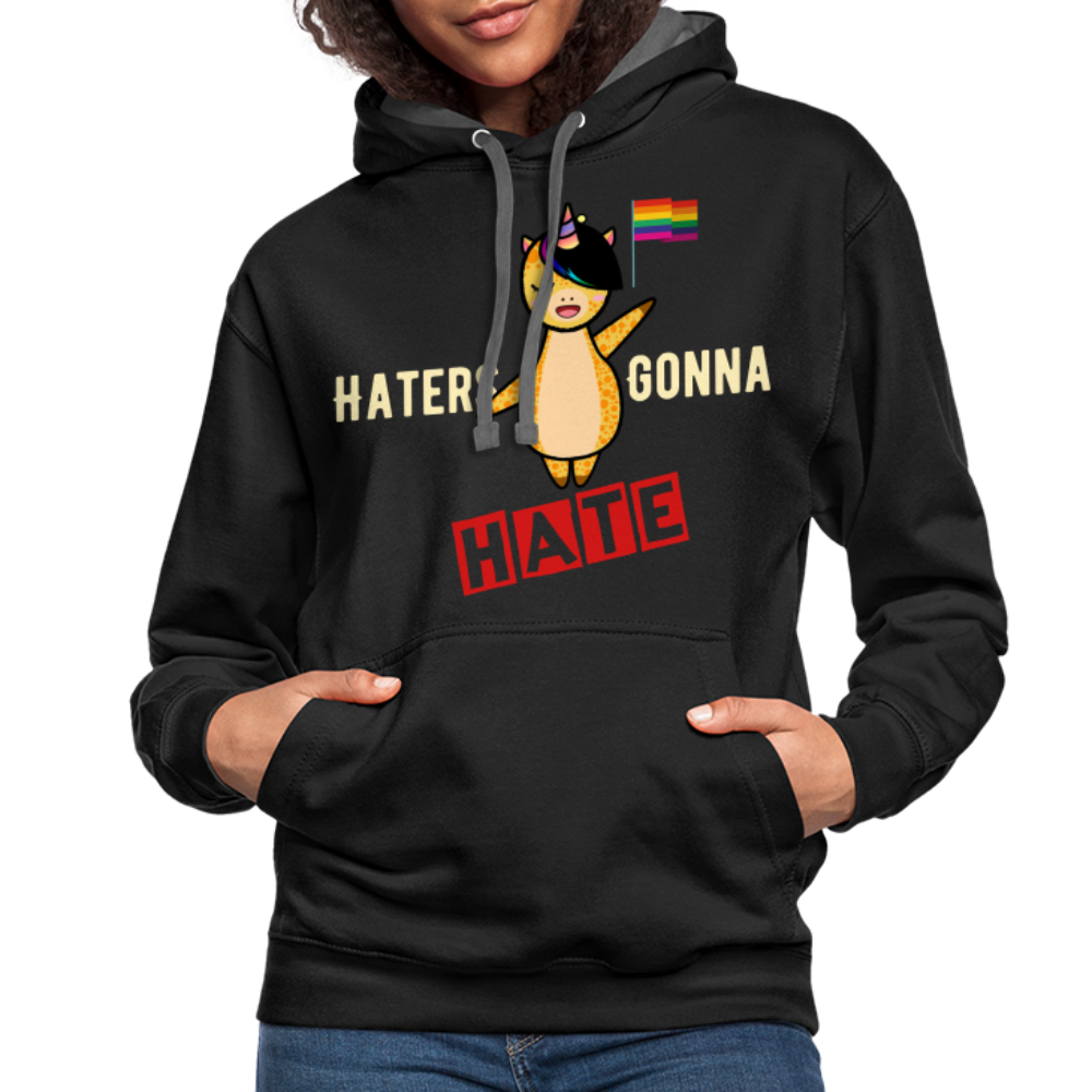 Haters Gonna Hate - LGBT - black/asphalt